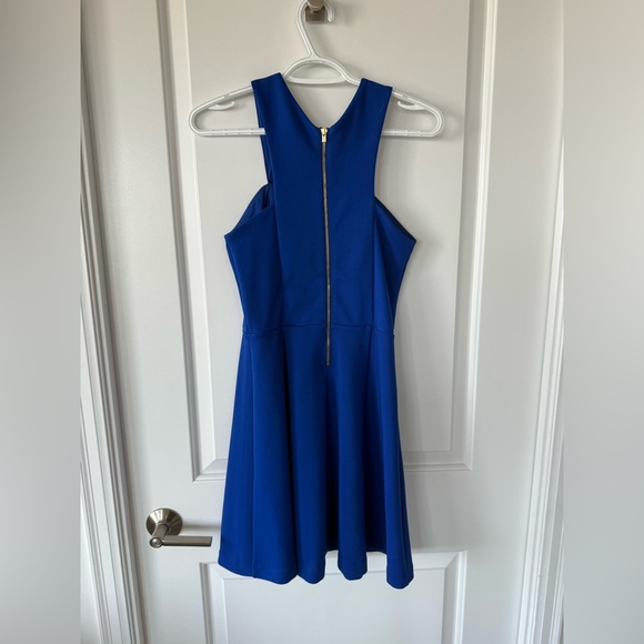 Royal Blue Mini Dress - Picture 2 of 3